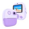 Andoer Kids Instant Print Camera Digital Camera 1080P Dual Lens 2.4 Inch IPS Screen 8X Zoom Photo Frames with 3 Rolls Thermal Printing Paper Neck Strap Birthday Festival Gift for Children Boys Girls view 2