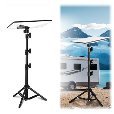 Starlink Mini Tripod Mount, Adjustable Heavy-Duty Stand Mount, Starlink Internet Kit Satellite Pole Mounting Kit with Starlink Mini Pipe Adapter, Compatible with Starlink Mini (V4) Dish