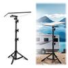 Starlink Mini Tripod Mount, Adjustable Heavy-Duty Stand Mount, Starlink Internet Kit Satellite Pole Mounting Kit with Starlink Mini Pipe Adapter, Compatible with Starlink Mini (V4) Dish view 1