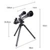 Monocular Telescope,with Finder Mirror and Multiple Number Mirror,Portable for Child for Beginners Astronomical Refracting Telescope view 2