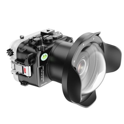 Sea frogs Camera Housing Compatible with Sony ZV-E1 with FE 16-35mm F4 ZA OSS Wide Angle Lens,Waterproof IPX8 Rated, 40m/130ft Depth Protection Underwater Camera Case, Ideal for Diving, Surfing