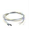 Computer Host Refitted Wire 16mm Self Reset Metal Button Blue Light with Power SW Connecting Wire(White) view 2