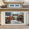10x8ft Christmas Photography Backgrounds North Pole Shop Cane Candy Fairytale Backdrop Children Winter Outdoor Photography Party Banner view 3