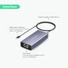 LINOVISION POE to USB-C Converter, Data and Charging Through One Cable, IEEE802.3af/at POE Convert to USB Type C with 10/100Mbps Ethernet, 9V/2.22A or 5V/2A Output, Suitable for Phones and Tablets view 2