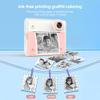 Andoer Kids Instant Print Camera Digital Camera for Kids 1080P Digital Video Camera Dual Lens 2.8 Inch IPS Screen Photo Frames with 3 Rolls Thermal Printing Paper Neck Strap 32GB TF Card Card Reader view 2