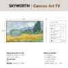 Skyworth 55 Inch C1 Canvas Art TV QLED + 4K UHD Smart TV with Google TV Art Mode Anti-Reflection Matte Screen Dolby Vision Dolby Atmos HDR No External Box (2024 Model, Lifestyle Series) view 2