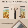 Skyworth 55 Inch C1 Canvas Art TV QLED + 4K UHD Smart TV with Google TV Art Mode Anti-Reflection Matte Screen Dolby Vision Dolby Atmos HDR No External Box (2024 Model, Lifestyle Series) view 3