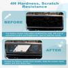 CDEFG 4Pcs for 2025 2026 BMW X3 Screen Protector for 2025 2026 BMW X3 xDrive30/ X3 M50 Accessories 2025 2026 BMW X3 Nano Screen Cover (14.9" Navi & 12.9" Dash) HD Clear view 2