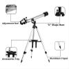 Astronomical Telescope,hd Outdoor Monocular Space Telescopes,Portable Beginners Kids Telescopes,Eyepiece Sr4mm/h12.5mm/h20mm Good view 3