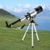 Professional Monocular Astronomical Telescope - Outdoor Telescope Refractive Space Monocular F30070M 150X Spotting Scope with Portable Tripod Good view 2