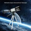 Professional Monocular Astronomical Telescope - Outdoor Telescope Refractive Space Monocular F30070M 150X Spotting Scope with Portable Tripod Good view 4