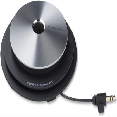 OM SYSTEM ME-33 Boundary Microphone (Successor Olympus ME-33), Ideal for Recording conferences