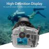 Sea frogs Camera Housing Compatible with Canon R6 II with EF 17-40mm 1:4 L USM Wide Angle Lens,Waterproof IPX8 Rated, 40m/130ft Depth Protection Underwater Camera Case, Ideal for Diving, Surfing view 2