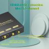 4K@60Hz Bi-Directional HDMI Audio Extractor Converter | Split to Optical TOSLINK & 3.5mm Stereo Output | Full HDMI Loop-Through with Signal Preservation view 3