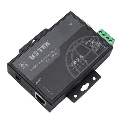 UOTEK Industrial 10/100M TCP/IP to 1-Port RS-232/485/422 Serial Device Server (UT-6801C(Wall Mounted))