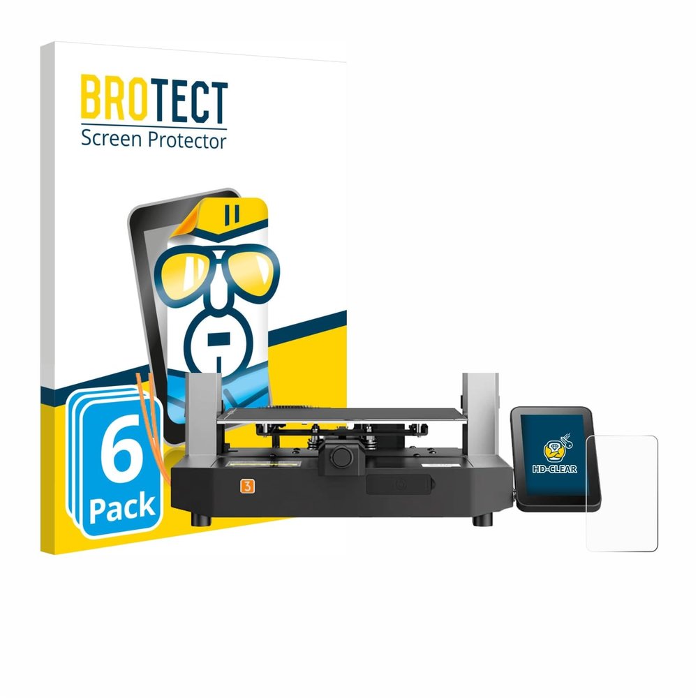 brotect Screen Protector Compatible with Anycubic Kobra 3 (6 Pack) - HD-Clear Protection Film