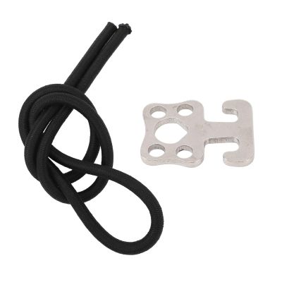 ChengyuWei Scuba Diving Coil Landyard, One Stainless Steel Scuba Diving Lanyard Stainless Steel Spring, with Quick Release Buckle for, Cameras and Dive Lights, with Quick Release Metal Buckle