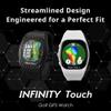Shot Navi Infinity Touch Golf GPS Watch  1.2 Color Touchscreen, M10 GPS Chip, Lightweight 50 g, Made in Japan,White view 3
