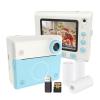 Andoer Kids Instant Print Camera Digital Camera for Kids 1080P Digital Video Camera Dual Lens 2.8 Inch IPS Screen Photo Frames with 3 Rolls Thermal Printing Paper Neck Strap 32GB TF Card Card Reader view 1