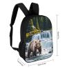 Backpack for Men Women Grizzlies in River Falls Laptop Backpack Classical Basic Backpack Casual Daypack view 2
