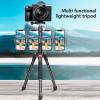 59 Camera Tripod with Ball Head, 360 Rotating Aluminum Tripod Monopod with 20mm Metal Ball Head Lightweight Aluminum Alloy 3 Section Foldable Camera Tripod for Travel Video view 3