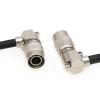 SZRMCC Hirose 4 pin Male to 4 pin Male Right Angle Adjustable Mixer Recorder Power Cable for Zaxcom 688/664,788T Sound Devices Zoom F4 F8 view 3