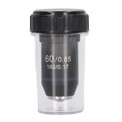 NDNCZDHC 60/0.85 Achromatic Microscope Objective Lens 60X Microscope Lens for Biology Laboratory, 20.2mm Standard RMS Interface