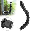 Flexible Arm Mount Monopod, Pack of 2 Black ABS Flexible Monopod Gooseneck Jaws Mount 1/4in Screw Holes to 1/4in Screw 12 Section Universal Sports Camera Hose Holder view 4