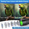 10-300x40 Monoculars for Adults High PoweredZoom Monocular Telescope with BAK4 & FMC Lens for Concerts, Birdwatching, Stargazing, Green (Smartphone Adapter &Tripod NOT Include) view 3