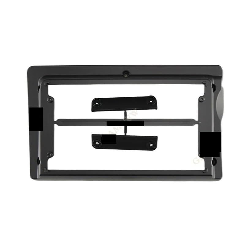 BINGLEI Car InteriorRadio Panel 9 Inch Car Frame Fascia Adapter Android Radio Fit for Dash Fitting Panel Kit for Fit for Toyota Land Cruiser 90 LC90 J95 1998-2002 Decoration,Radio Panel(Frame Cable)