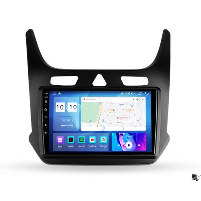 ottspu Double Din Car Stereo 9'' Touchscreen Car Radio Bluetooth Multimedia Player with Backup Camera Compatible with Wireless Car-Play, Wireless Android Auto, for Chevrolet Cobalt 2 2011-2018,M200s