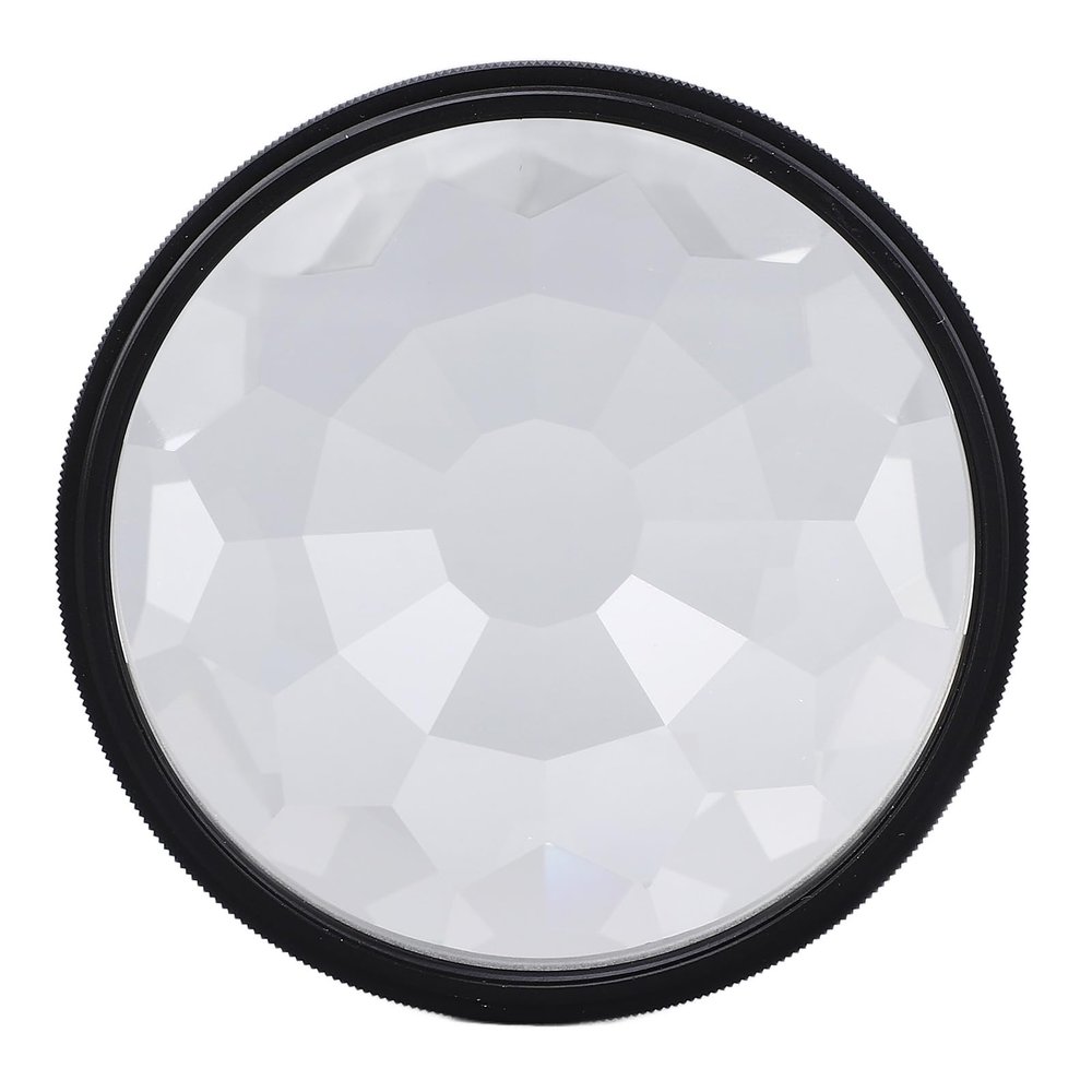 67MM Kaleidoscope Prism Special Effect Filter with MRC Coating, Delicate and Smooth Surface, Dispersion Distortion Effect, Aluminum Frame, for DSLR Photography