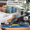Kolasels Rearview Mirror Tablet Holder for Car [Metal Magic Arm] Universal Metal Clip Rear View Mirror Tablet Mount, Rear View Mirror Phone Holder for 5.5-15.6 iPad Pro/Air/Mini, Galaxy Z, iphone16 view 2