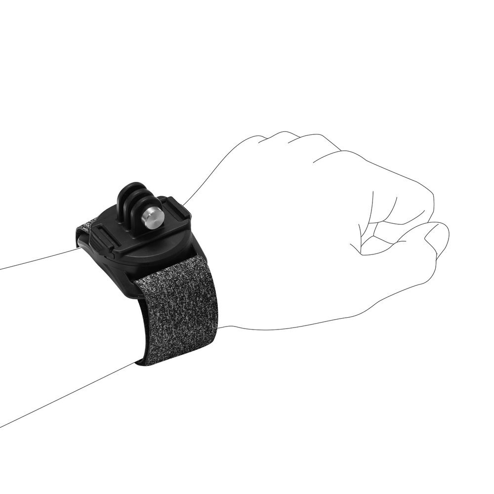 Wrist Strap Band Holder 360 Degree Rotation Cycling Mount for GoPro Hero 10 9 8 Action Camera