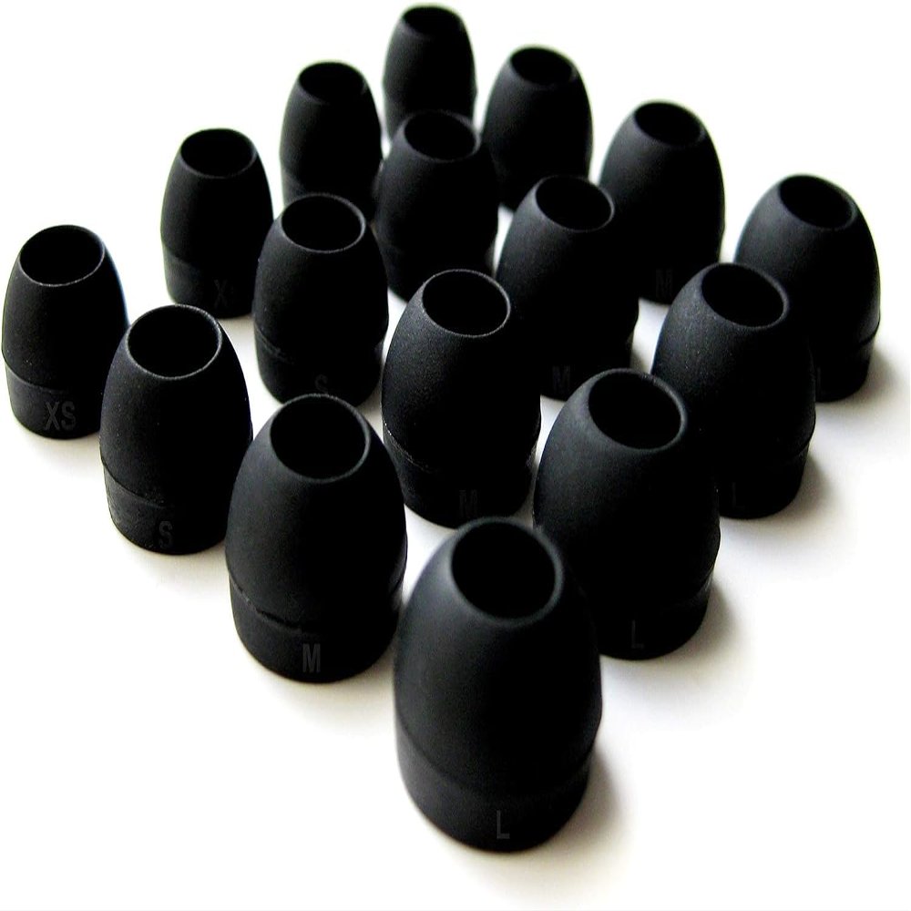 16 pcs Eartips Compatible with Sennheiser Momentum True Wireless 3 and 4 Earphones - Replacement Earbuds Eargels (B-4sz)