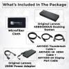 40B00300US Lenovo Docking Station USB C Bundle - 1 Year Warranty, Supports 4K Display, Thunderbolt 4 Dock with 300W Adapter, Anyhdd HDMI, DisplayPort, Thunderbolt Cables & Cloth view 2