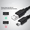 (10-Pack) Mini USB Cable for TI 84 Plus CE Calculator - USB Charge and Data Cord Compatible with Texas Instruments TI84 Plus CE, TI-84 Plus, TI 89 Titanium, TI Nspire CX Graphing Calculator (6-Feet) view 2