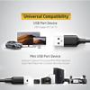 (10-Pack) Mini USB Cable for TI 84 Plus CE Calculator - USB Charge and Data Cord Compatible with Texas Instruments TI84 Plus CE, TI-84 Plus, TI 89 Titanium, TI Nspire CX Graphing Calculator (6-Feet) view 4