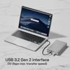Avolusion PRO-G1 Series 16TB USB 3.2 Gen 2 (10Gbps) USB-C External Hard Drive for Windows or MacOS Desktop PC/Laptop (Silver) (Renewed) view 3