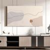 19-70inch Universal TV Cover, Modern Art TV Cover, Effective Waterproof and Dust Cover,Desktop/Hanging TV Dust Cover TV Protection(Size:28in,Color:C) view 1