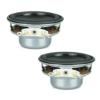 2Pcs 40MM 4Ohm 5W Portable Speakers 1.5inch 16 Cores Small Full Ranges Rubber Side Inner Magnetic Speakers Replacement view 1