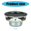 2Pcs 40MM 4Ohm 5W Portable Speakers 1.5inch 16 Cores Small Full Ranges Rubber Side Inner Magnetic Speakers Replacement view 4