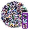 100 Pack Wolf Stickers,Wolf Decals for Kids Teens Girls,Gifts Vinyl Waterproof Stickers for Water Bottle Laptop view 1