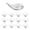 MECCANIXITY 12pcs Port Blocker Locking RJ45 Port/Dust PC Blocker Cap with Coded Key,Black view 1