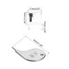 MECCANIXITY 12pcs Port Blocker Locking RJ45 Port/Dust PC Blocker Cap with Coded Key,Black view 2