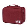 DLUHHDUFA Cationic Data Cable Charger Storage Bag Portable Waterproof Mobile Phone Digital Bag view 1