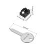 MECCANIXITY 12pcs Port Blocker Locking RJ45 Port/Dust PC Blocker with Coded Key,Black view 2