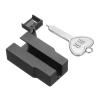 MECCANIXITY 1pcs Port Blocker Locking USB Port/Dust PC Blocker with Coded Key,Black view 1