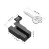 MECCANIXITY 1pcs Port Blocker Locking USB Port/Dust PC Blocker with Coded Key,Black view 2