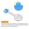 MECCANIXITY 12pcs Port Blocker Locking RJ45 Port/Dust PC Blocker with Coded Key,Blue view 4